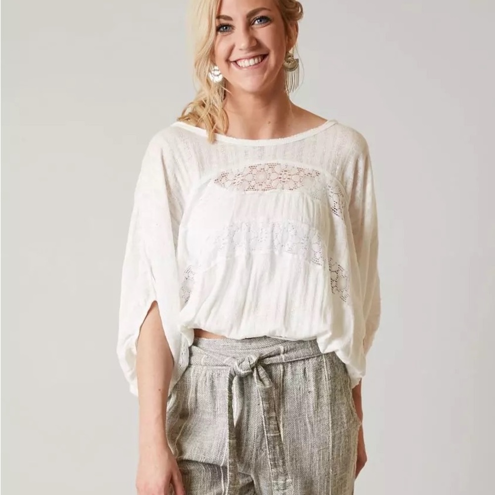 Free People Iโm Your Baby white pullover top
